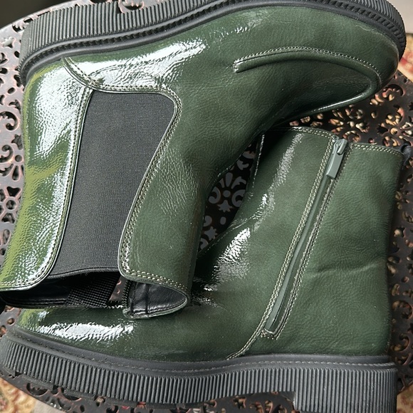 Franco Sarto Jimmie Bootie in Green/Forest size 9.5 - Picture 15 of 16